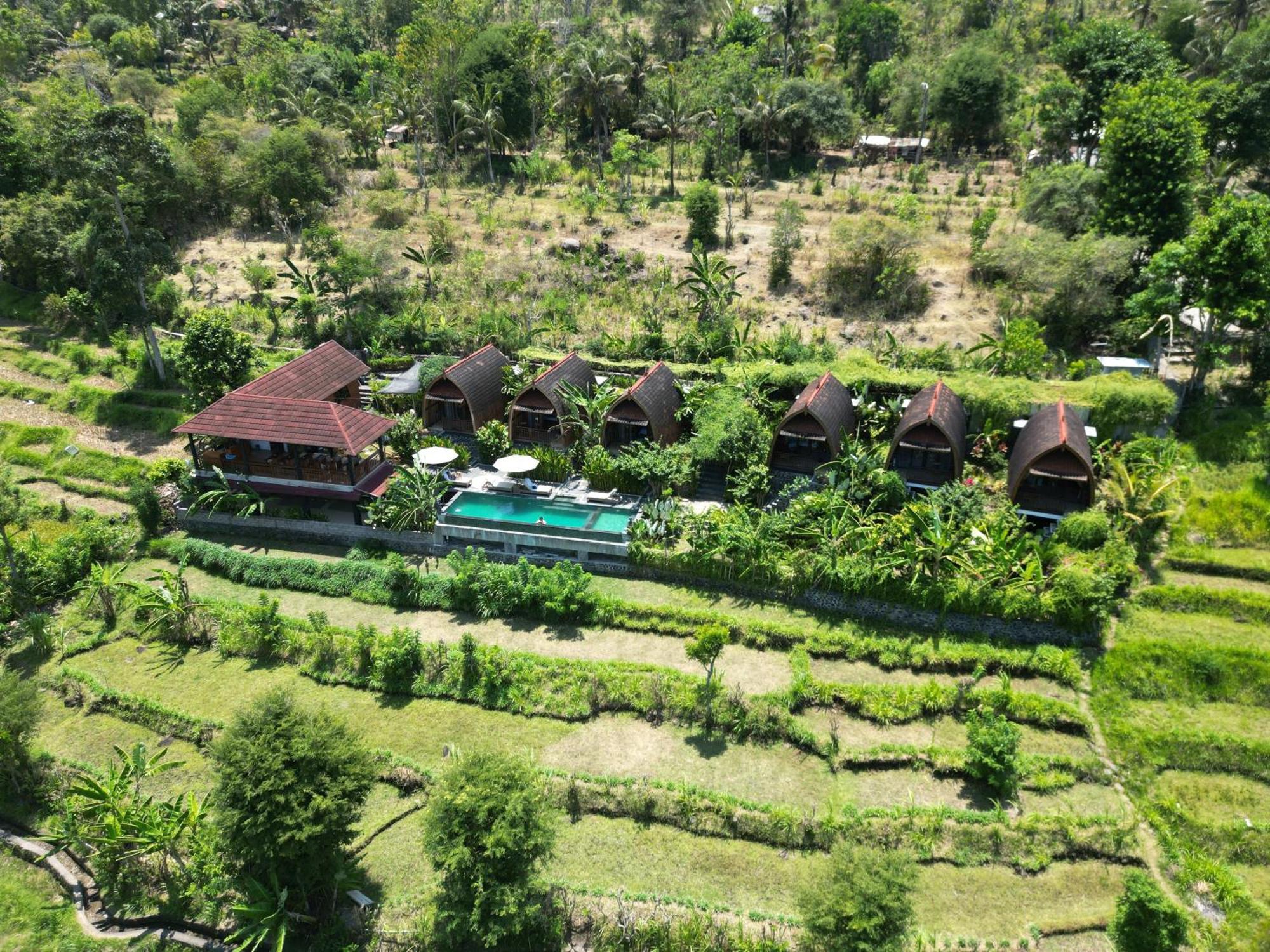 Lumbung Seraya Villa Karangasem  Bagian luar foto