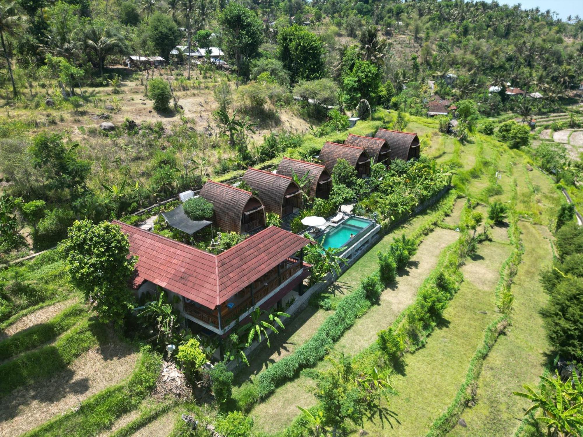 Lumbung Seraya Villa Karangasem  Bagian luar foto